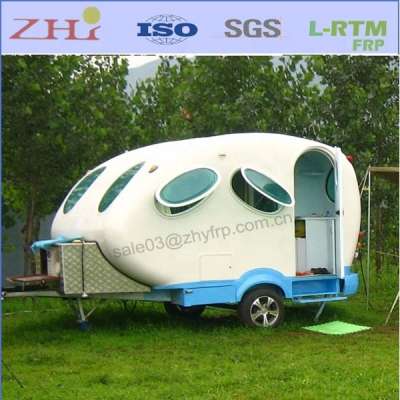 Accept custom order Fiberglass Trailer for Sale