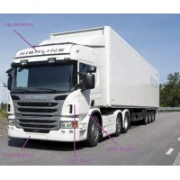 Energy Saving Fiberglass Truck Body Parts Auto Parts